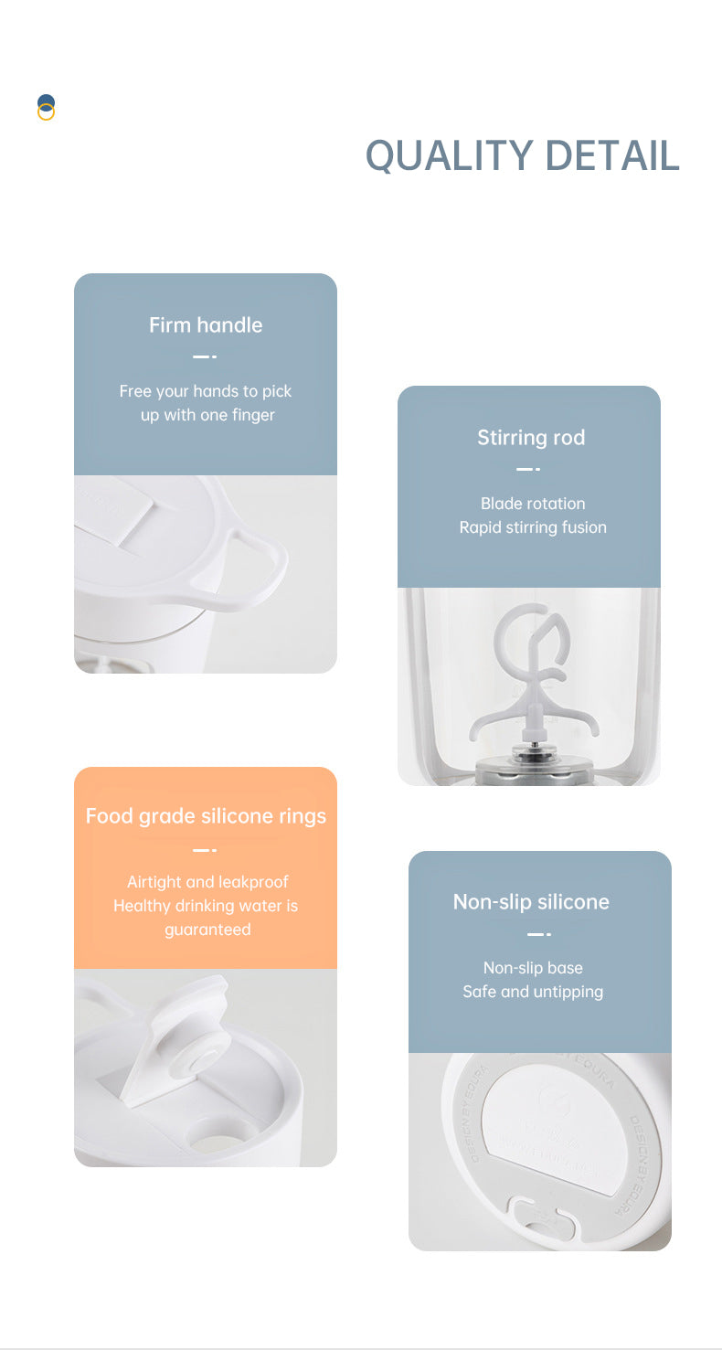 ⚡ Shaker Électrique : Mixez en un Instant ! 🥤