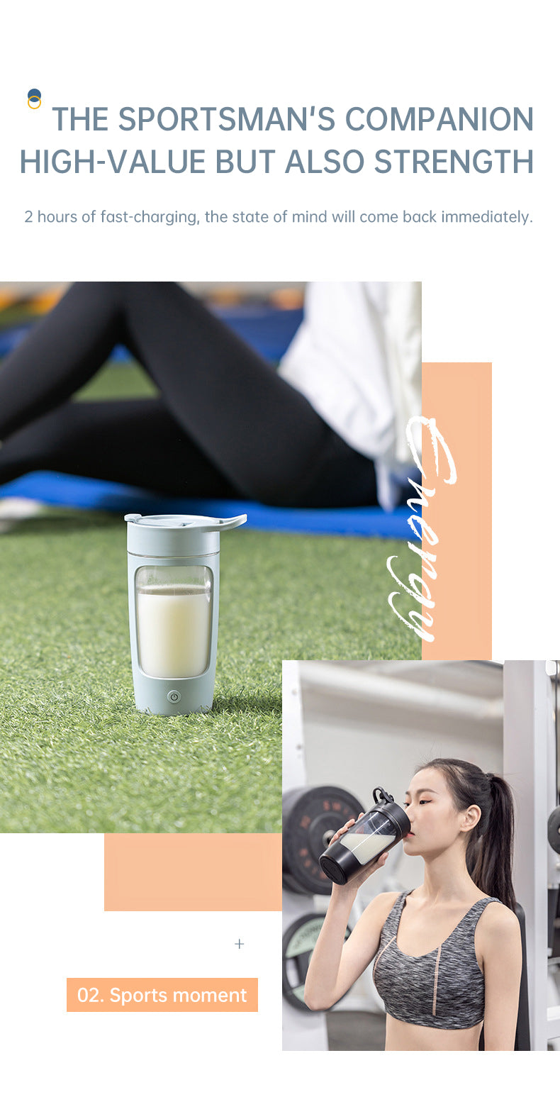 ⚡ Shaker Électrique : Mixez en un Instant ! 🥤