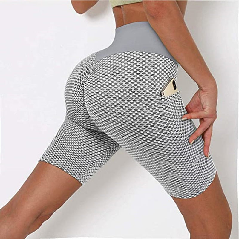 Short de Sport Taille Haute – Confort & Effet Push-Up